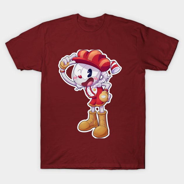 Steampunk Cuphead | Livdaneix T-Shirt by Livvy